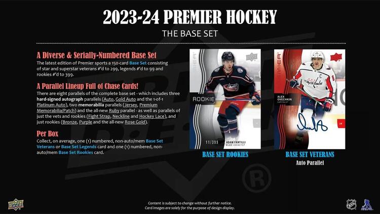 Upper Deck - Hobby Booster Box - Premier 2023-24 Hockey