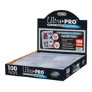 Ultra Pro - 100 pages à 9 pochettes Standard Sécurisées pour cartable  -  Secure Platinum Series