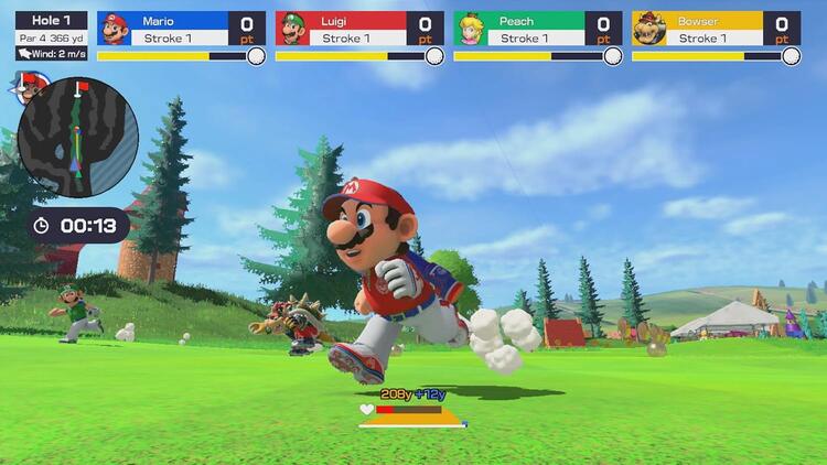 Mario Golf - Super Rush (USA version)