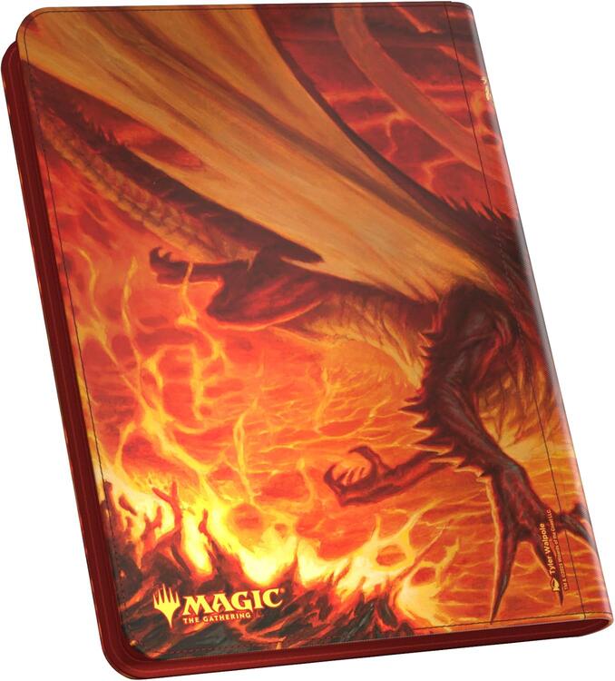 Ultimate Guard - 360 18-Pocket Cards Xenoskin Zipfolio - Magic The Gathering  -  Tarkir Dragonstorm  -  Magmatic Hellkite