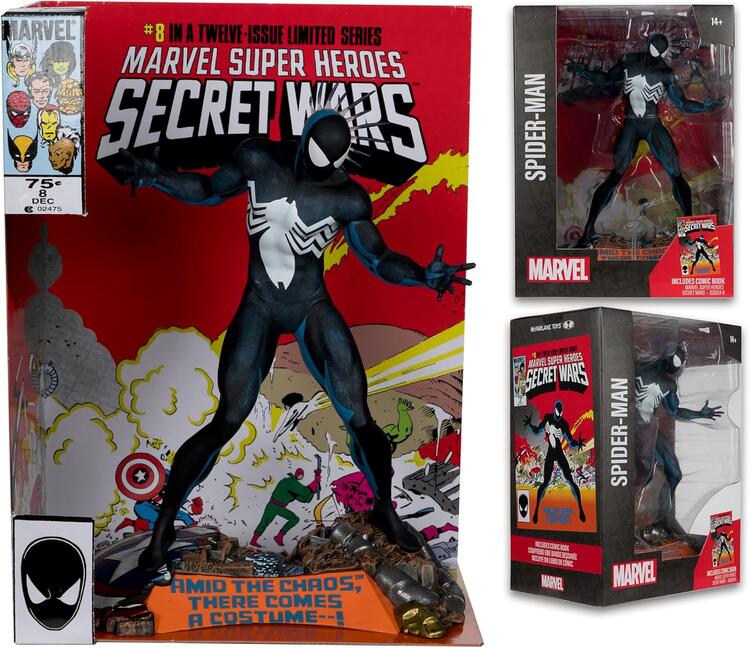 McFarlane Toys - Figurine statue de 30cm With Marvel Super Heroes Secret Wars