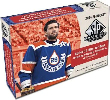 Upper Deck - Hobby Booster Box  -  2024-25 Hockey SP Game used edition