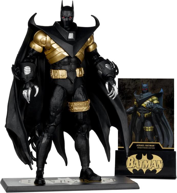 McFarlane - Gold Label Collection - 17.8cm Action Figure - DC Multiverse - Azrael Batman Knightfall - Knightmare Edition (Authenticated Limited Edition - 5700 PCS)