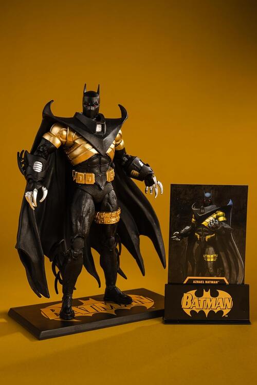 McFarlane - Gold Label Collection - 17.8cm Action Figure - DC Multiverse - Azrael Batman Knightfall - Knightmare Edition (Authenticated Limited Edition - 5700 PCS)