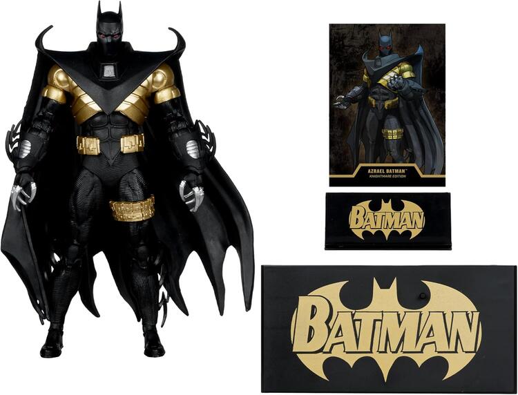 McFarlane - Gold Label Collection - 17.8cm Action Figure - DC Multiverse - Azrael Batman Knightfall - Knightmare Edition (Authenticated Limited Edition - 5700 PCS)