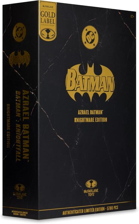 McFarlane - Gold Label Collection - 17.8cm Action Figure - DC Multiverse - Azrael Batman Knightfall - Knightmare Edition (Authenticated Limited Edition - 5700 PCS)