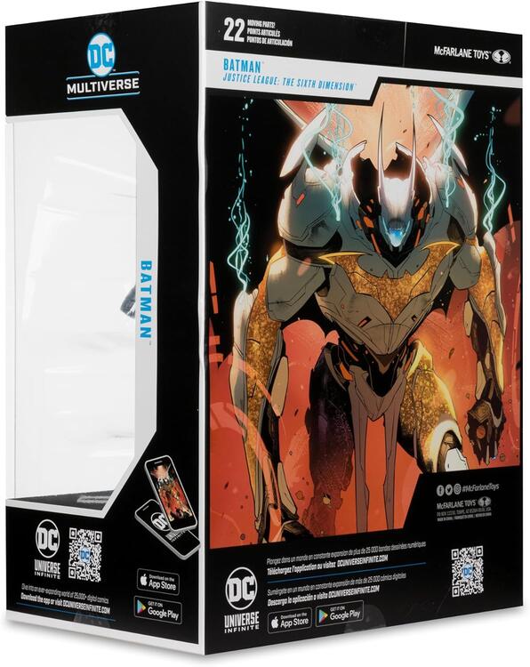 McFarlane - 30cm action figure - DC Multiverse - Justice League: The Sixth Dimension - Batman (Final Batsuit)