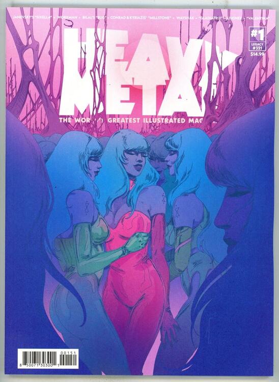 Heavy Metal 2025 Magazine #1 - Legacy #321 - Issue #001
