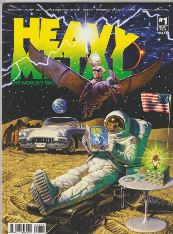 Heavy Metal 2025 Magazine #1 - Legacy #321 - Issue #001