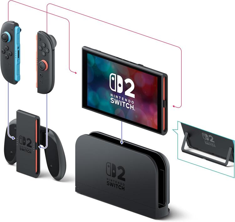 Nintendo Switch 2 Console [Mario Kart World Bundle]
