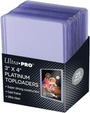 Ultra Pro - 3" X 4" Ultra Clear Platinum TopLoaders for 35 pt Standard Cards