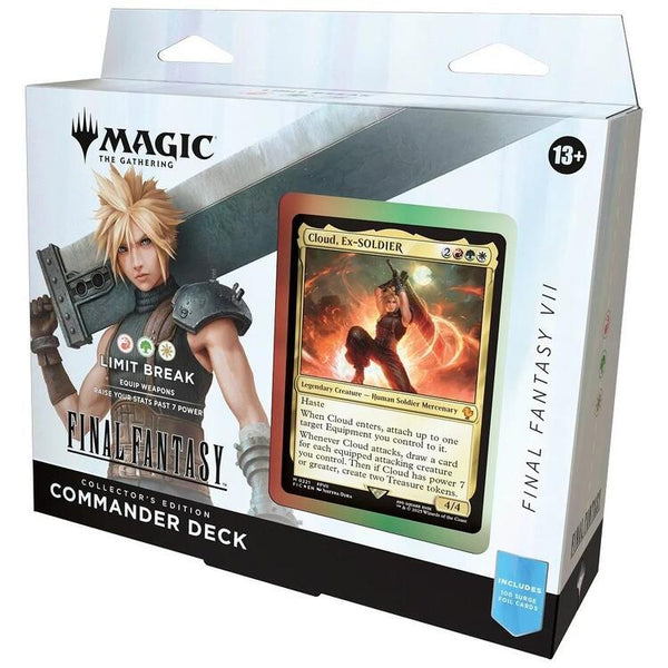 Magic The Gathering - Commander Deck - Collector's Edition - Final Fantasy - Limit Break