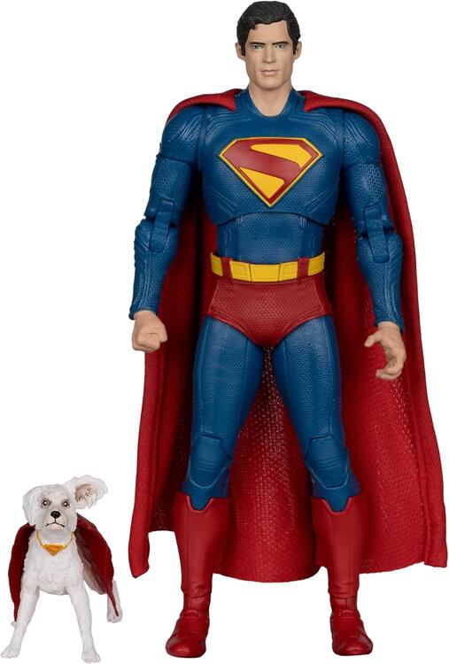 McFarlane - Deluxe Theatrical Edition - 17.8cm Action Figure - DC Multiverse - Superman & Krypto