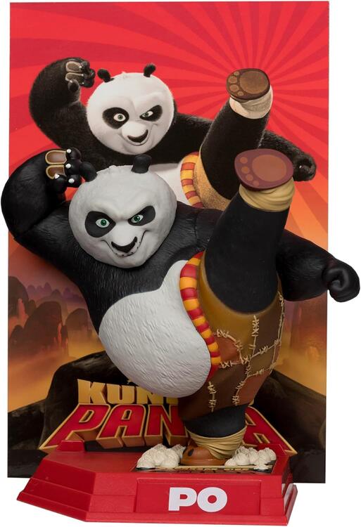 McFarlane Toys - Movie Maniacs - 17.8cm Figurine Statue - Kung Fu Panda - PO