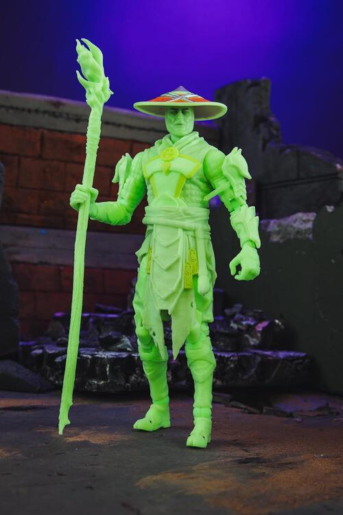 McFarlane - Gold Label Collection - 17.8cm action figure - Mortal Kombat 1 - Raiden Glow in the Dark Edition (Authenticated Limited Edition - 5500 pcs)