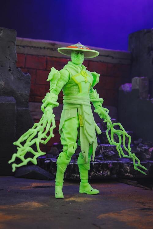 McFarlane - Gold Label Collection - 17.8cm action figure - Mortal Kombat 1 - Raiden Glow in the Dark Edition (Authenticated Limited Edition - 5500 pcs)