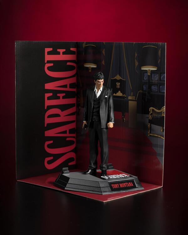 McFarlane Toys - Movie Maniacs - 17.8cm figurine statue - Scarface - Tony Montana (Authenticated Limited Edition of 6350 Pieces)