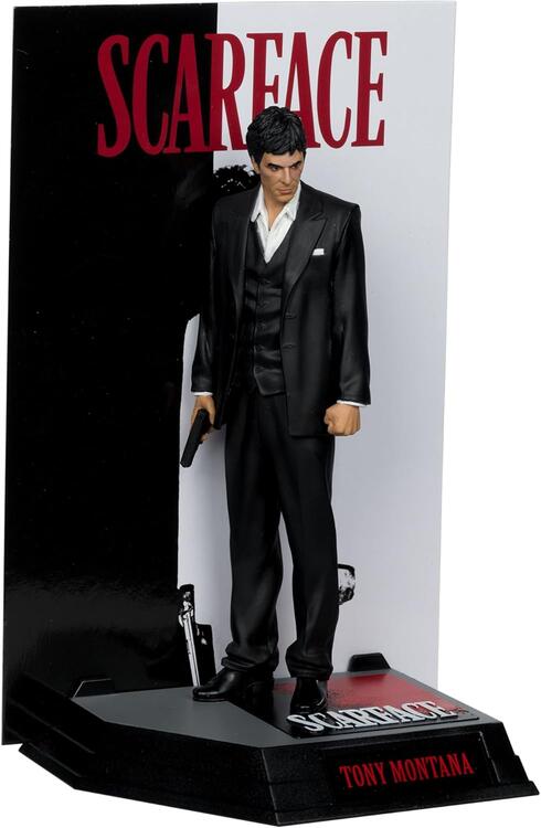 McFarlane Toys - Movie Maniacs - 17.8cm figurine statue - Scarface - Tony Montana (Authenticated Limited Edition of 6350 Pieces)