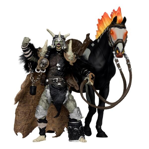 McFarlane Toys Digital - Gold Label Collection  -  Figurine Statue de 30cm  -  Spawn The dark Ages  -  Bloodaxe