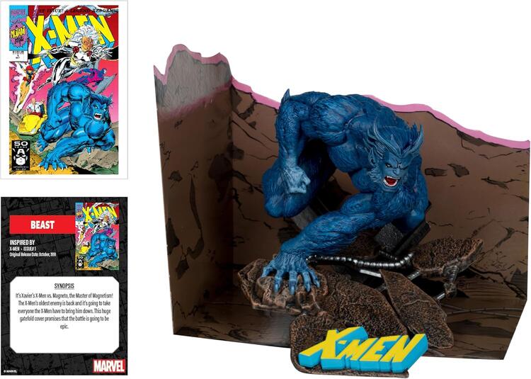 McFarlane Toys - 17.8cm figurine statue - Marvel Beast Inspired by X-Men Issue