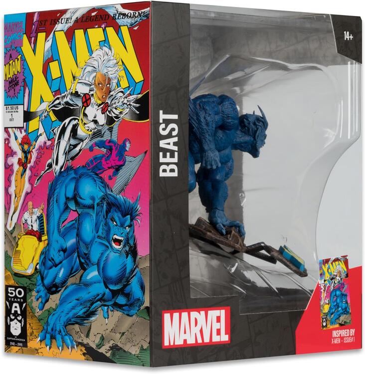 McFarlane Toys - 17.8cm figurine statue - Marvel Beast Inspired by X-Men Issue