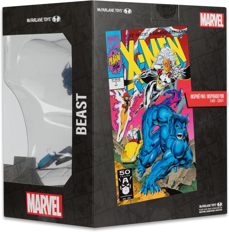 McFarlane Toys - 17.8cm figurine statue - Marvel Beast Inspired by X-Men Issue