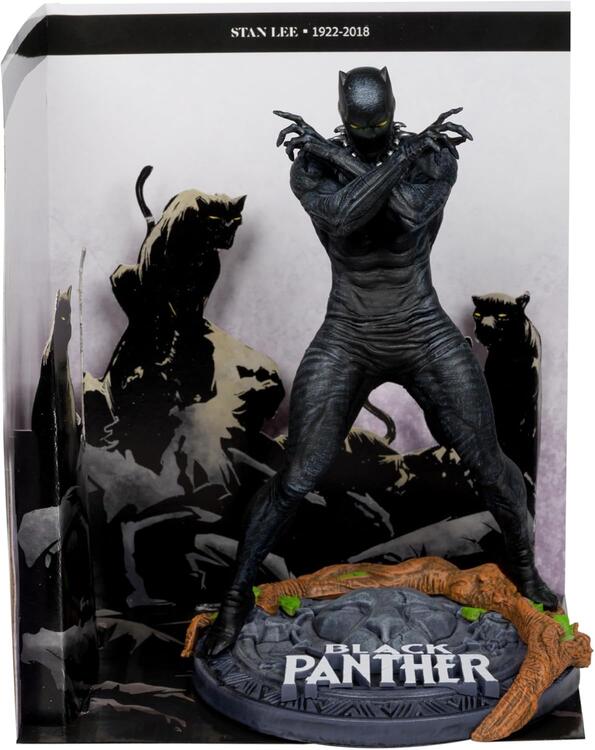 McFarlane Toys - 17.8cm figurine statue - Marvel Black Panther Inspired by The Amazing Spider-Man Issue