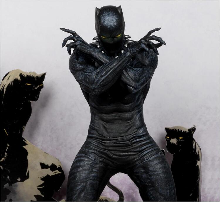 McFarlane Toys - 17.8cm figurine statue - Marvel Black Panther Inspired by The Amazing Spider-Man Issue