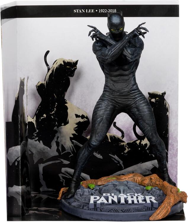 McFarlane Toys - 17.8cm figurine statue - Marvel Black Panther Inspired by The Amazing Spider-Man Issue