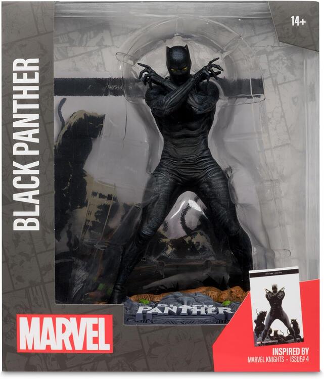 McFarlane Toys - 17.8cm figurine statue - Marvel Black Panther Inspired by The Amazing Spider-Man Issue
