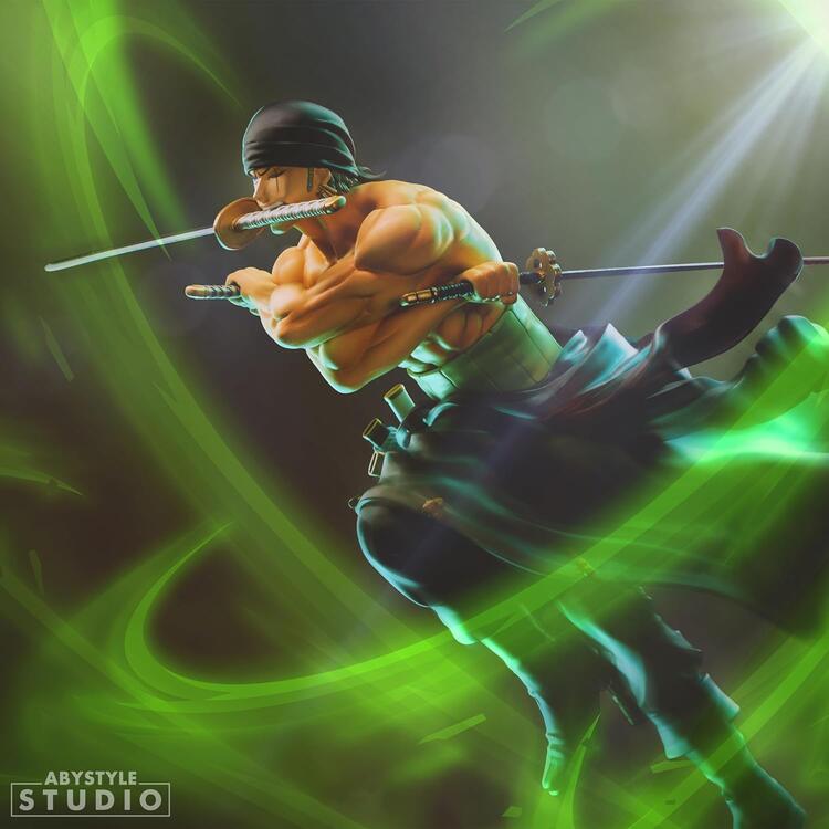 ABYstyle - Super Figurine de Collection de 17.8 cm  -  One Piece  -  Zoro