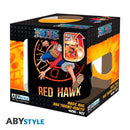 ABYstyle - Grande tasse thermo-réactive de 460 ml  -  One Piece  -  Luffy & Sabo