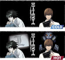 ABYstyle - Grande tasse thermo-réactive de 460 ml  -  Death Note  -  Kira & L