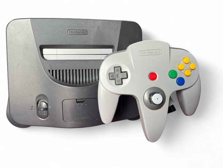 Nintendo 64 Japanese Home Console System Complete in Box With Tight Original Joystick (used)