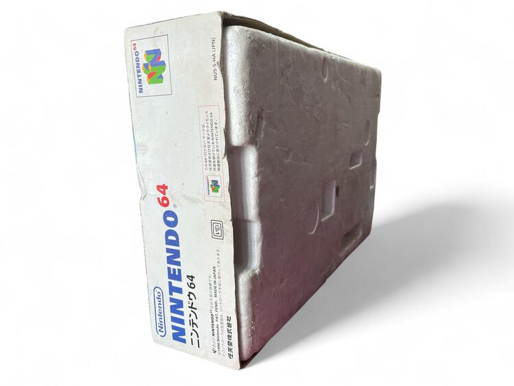 Nintendo 64 Japanese Home Console System Complete in Box With Tight Original Joystick (used)