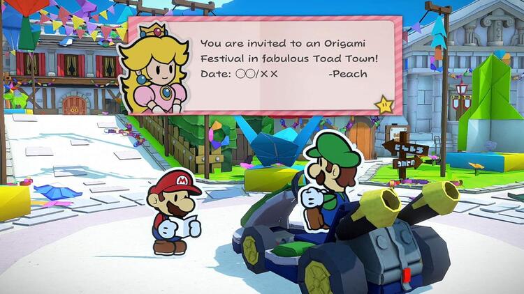 Paper Mario - The Origami King (usagé)