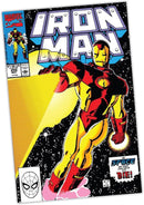 McFarlane Toys - Figurine Statue de 30cm With Comic Book  -  Marvel Iron Man Inspired by Iron Man Issue
