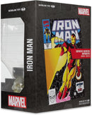 McFarlane Toys - Figurine Statue de 30cm With Comic Book  -  Marvel Iron Man Inspired by Iron Man Issue