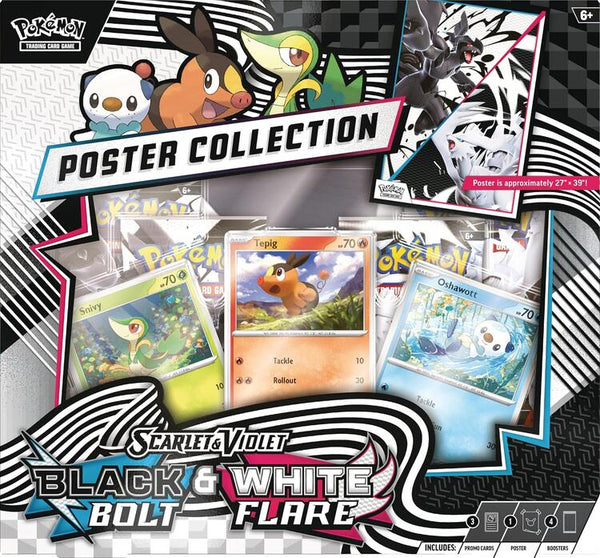 Pokémon - Unova Poster collection Box -  Scarlet & Violet  -  Black Bolt & White Flare
