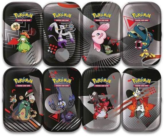Pokémon - Scarlet & Violet Black Bolt & White Flare  -  Unova mini tins  [One Random Mini Tin]