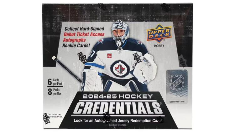 Upper Deck - Booster Hobby - 2024-25 Hockey Credentials
