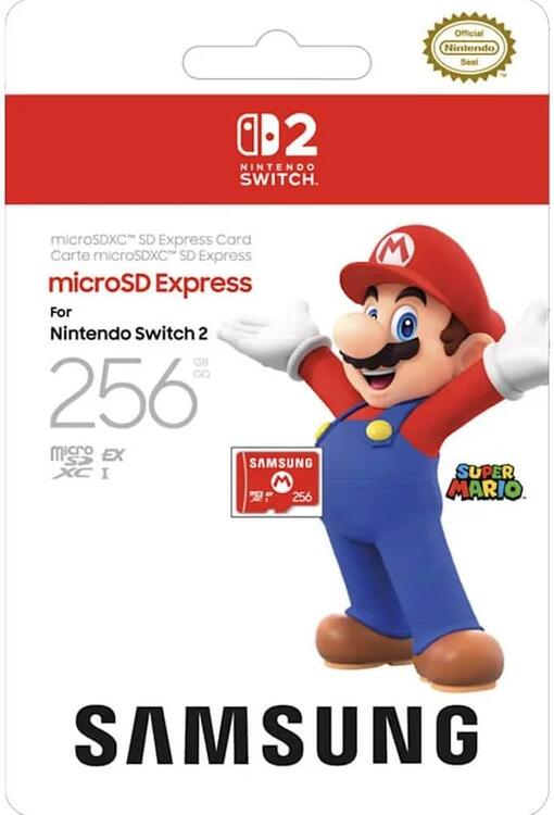 Samsung - Carte microSDXC Express pour Nintendo Switch 2  -  256GB