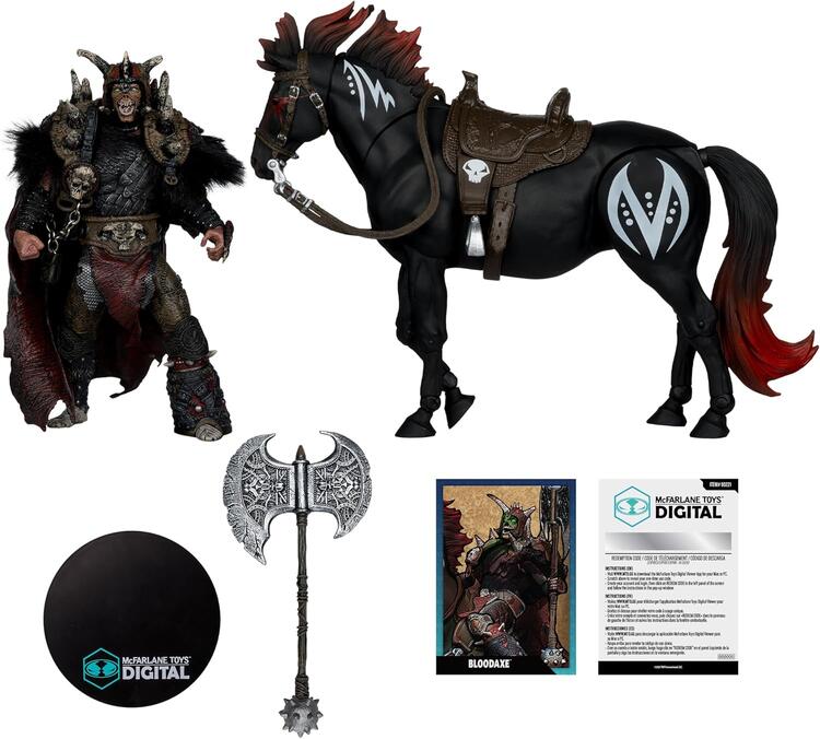 McFarlane Toys Digital - 30cm Figurine Statue - Spawn The Dark Ages - Bloodaxe