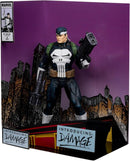 McFarlane Toys - 30cm Figure Statue with Comic Book - Marvel The Punisher War Journal Inspired by Issue