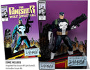 McFarlane Toys - 30cm Figure Statue with Comic Book - Marvel The Punisher War Journal Inspired by Issue