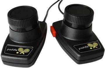 Atari - Official Paddle Controller Set for Atari 2600 (Tested & Works) (usagé)