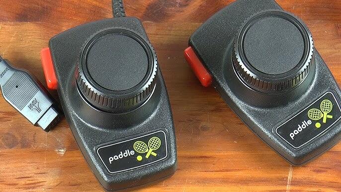Atari - Official Paddle Controller Set for Atari 2600 (Tested & Works) (usagé)