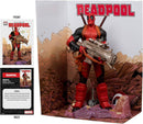McFarlane Toys - 30cm Figurine Statue With Comic Book - Marvel Deadpool Inspired by Issue