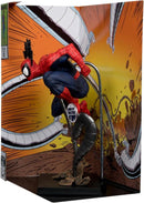 McFarlane Toys - 30cm Figurine Statue With Comic Book - Marvel Spider-Man Inspired by Marvel Tales Issue