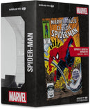 McFarlane Toys - 30cm Figurine Statue With Comic Book - Marvel Spider-Man Inspired by Marvel Tales Issue